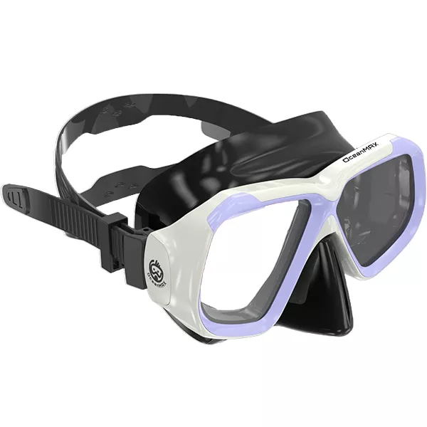 Dual Lens Mask -  White Purple